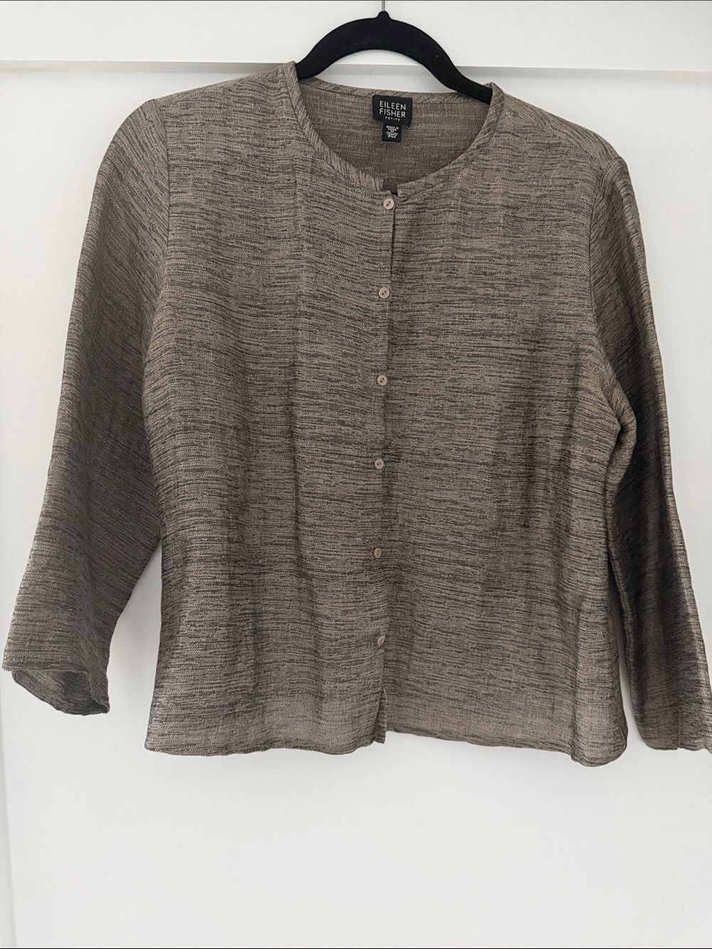 Eileen Fisher Transitional jacket/blouse